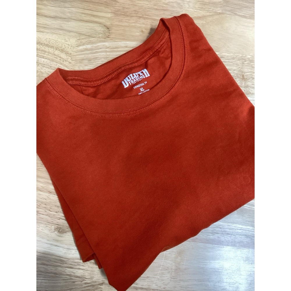Men's Duluth‎ Longtail Heavyweight Tee Shirt XL Orange